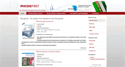 Desktop Screenshot of phcogfirst.com